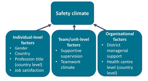 Diagram showing the studys analytical framework